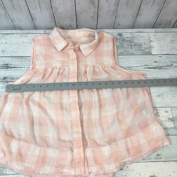 Free People Hey There Sunrise Button Down Top XS/S - Picture 5 of 8